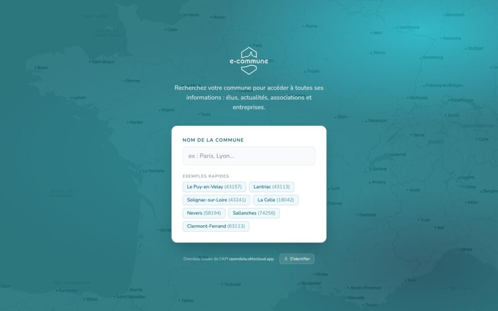 eCommune : toute la vie locale, commune par commune