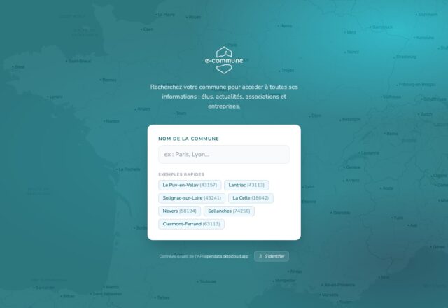 eCommune : toute la vie locale, commune par commune